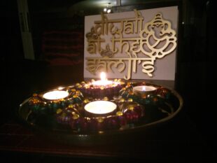 Diwali at Kamlesh's home