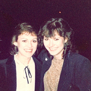 Shirley and her sister Jenny, when Shirley was 19